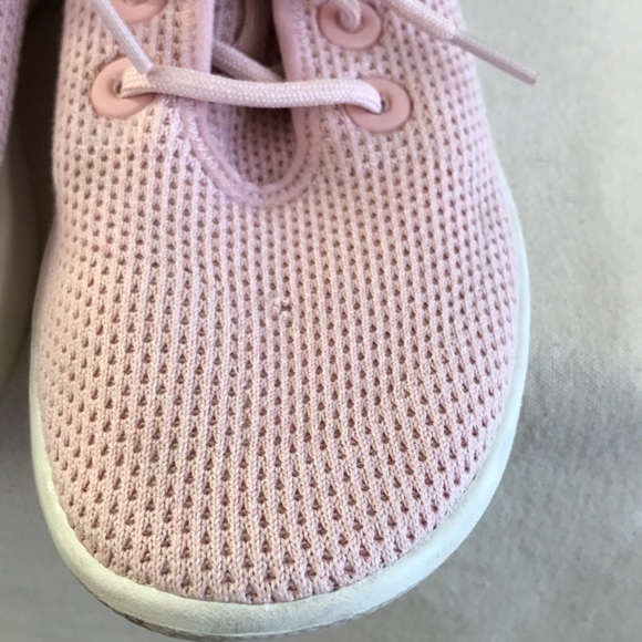 Allbirds Treerunners Sz W10 pink Anemone (white) very good Preowned condition - Picture 10 of 10